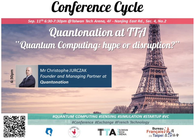 Quantum Computing hype or disruption? La French Tech Taiwan