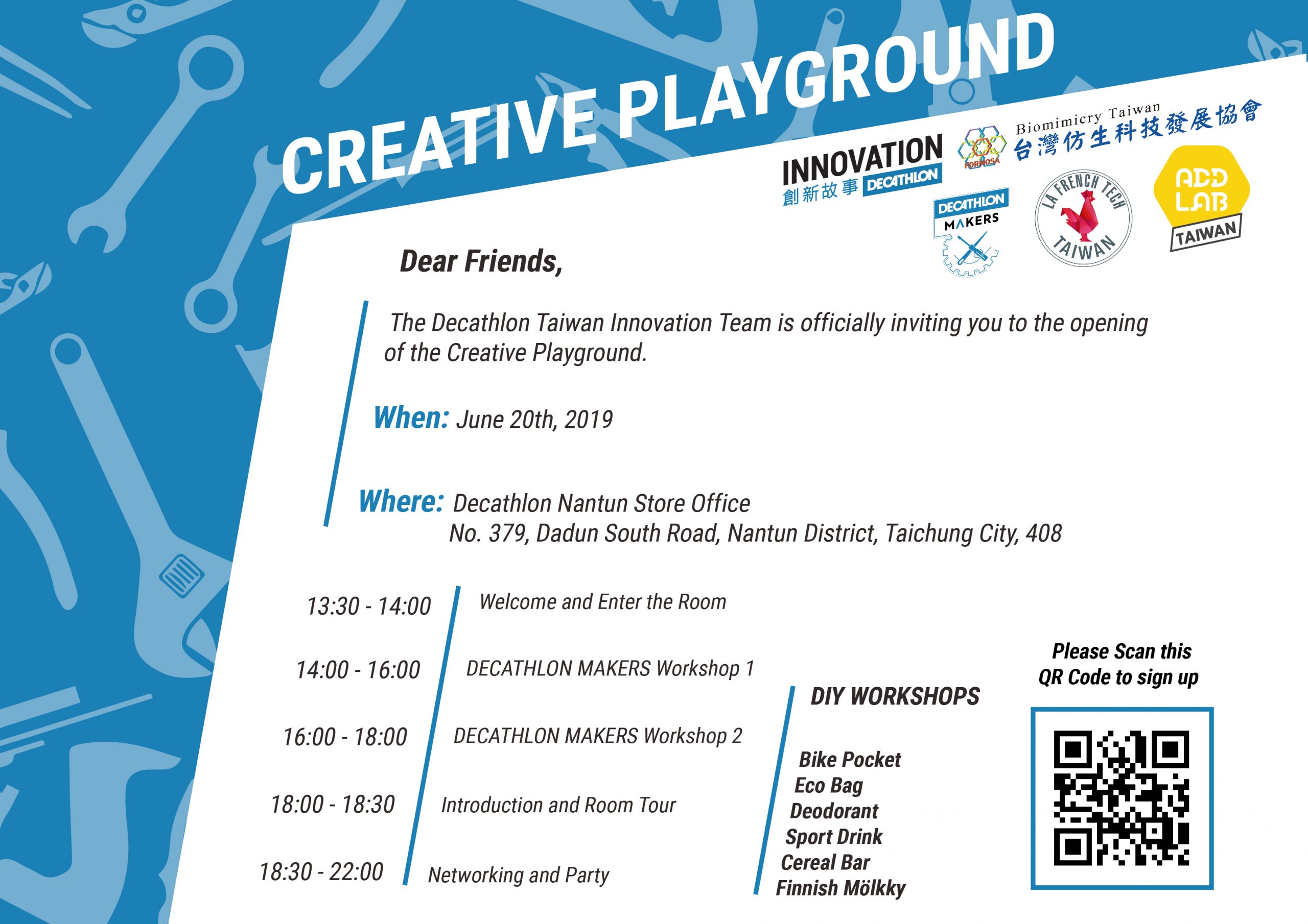 Decathlon Nantun Creative playground opening ceremony